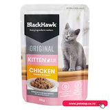 Black Hawk Kitten Wet Food Chicken with Gravy 85g