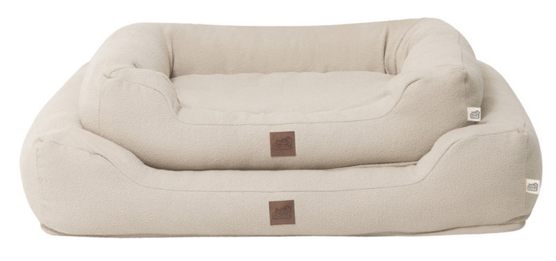Bed Indie & Scout Boucle Bolster Bed Large