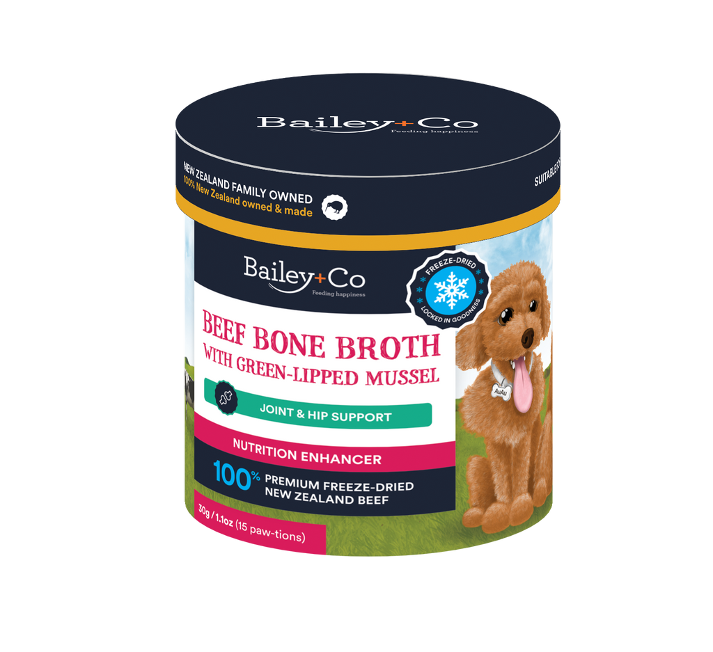 Bailey & Co Beef Bone Broth Paws with Green Lipped Mussel 30g
