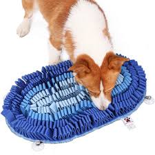 Snuffle Enrichment Mat Fire & Ice Blue