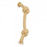 Extra Peanut Butter 2 Knot Rope Bone Large 35cm