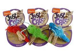 Toy Cat Hartz Jute Bug Catnip Toy