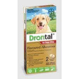 Drontal Dog Wormer 10kg 2pk