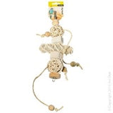 Bird Toy Avi One Rattan Balls & Beads & Pumice