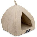 Cat Bed Its Bed Time Igloo Corduroy Beige