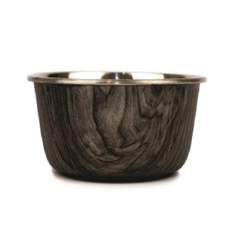 Barkley & Bella Dog Bowl Dark Wood Look