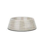 Barkley & Bella Melamine Dog Bowl French Oak