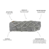 Jumper Huskimo Diamond Cable Grey 22cm