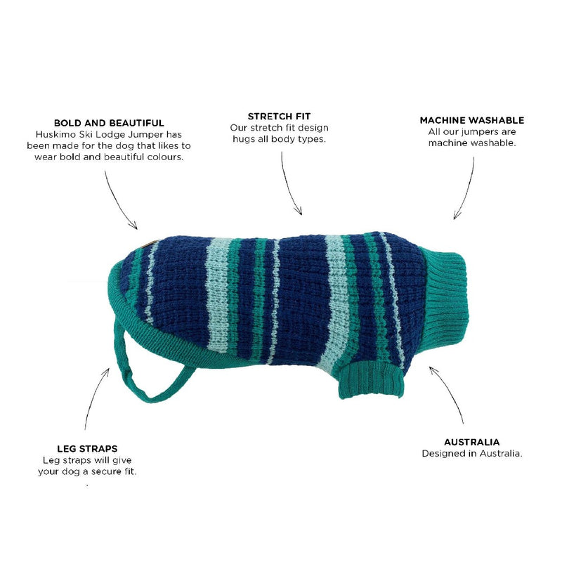 Jumper Huskimo Ski Lodge Green 27cm