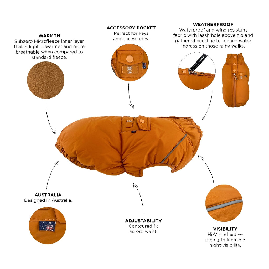 Coat Huskimo Cardrona Turmeric 27cm