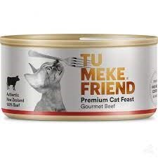 Tu Meke Feast Cat Food Gourmet Beef 85g
