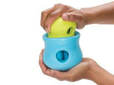 West Paw Zogoflex Toppl Dog Treat Toy Granny Smith