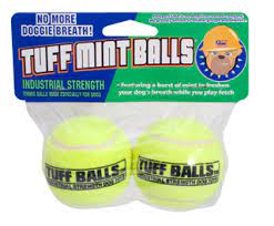 Petsport Tuff Ball 2pk Dog Toy Mint