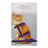 Harness Cat T&T Diva Velvet Purple