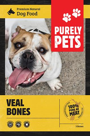 Purely Pets Veal bones 3kg