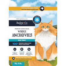 Bailey & Co Freeze Dried Anchovy Cat Treats 70g