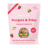 Bocce's Burgers & Fries Biscuits Dog Treats 141.7g