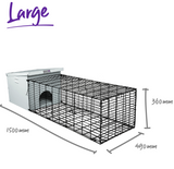 Kazoo Metal Rabbit Hutch with shade cover