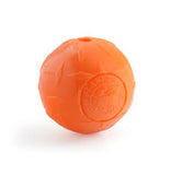 Planet Dog Orbee Tuff Diamond Plate Ball Small Orange