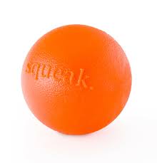 Planet Dog Orbee Tuff Squeak Ball Orange