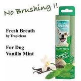 Tropiclean Dental Gel Vanilla Mint 59ml
