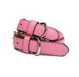 Bork Leather Dog Collar Medium Pink