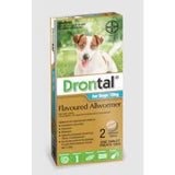 Drontal Dog Wormer 10kg 2pk