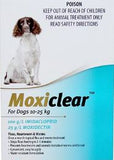Moxiclear Flea & Worm Treatment Dog 10-25kg Single