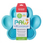Paw 2-IN-1 Slow Feeder & Lick Pad Blue