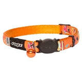 Rogz Cat Collar Neocat Orange Candy stripe