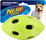 Nerf Crunch Football Green Dog Toy