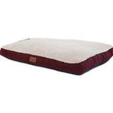 Dog Bed Its Bed Time Plush Pillow Red