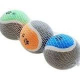 Ruff Play Tennis Ball 3pk Dog Toy