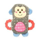 Snuggle Friends Monkey with Teether Dog Toy