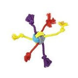 Knots of Fun Rope Spider Tug Dog Toy