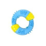 RuffPlay TPR Foam Squeak Orbit Ring Dog Toy