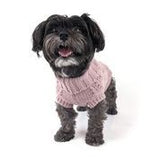 Huskimo French Knit Dog Jumper Rose Pink