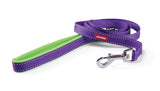 Kazoo Active Dog Lead Purple/ Lime