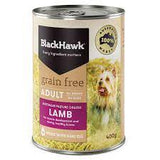 Black Hawk Grain Free Wet Dog Food 400g Lamb