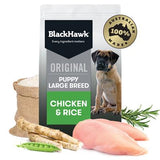Black Hawk Large Breed Chicken & Rice Puppy Food 10kg