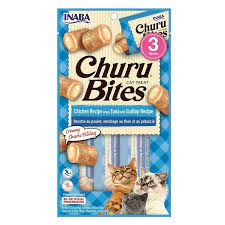 Inaba Churu Cat Bites Chicken Tuna & Scallop 3pk