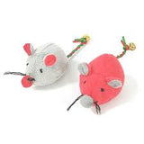 Pounce n Play Mouse with Bell on Tail 2pk Cat Toy