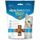 Vet IQ Healthy Bites Breath & Dental Cat Treats 65g